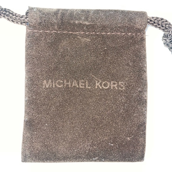Michael Kors Crystal Silver-Tone Horn Pendant Necklace - Picture 7 of 7